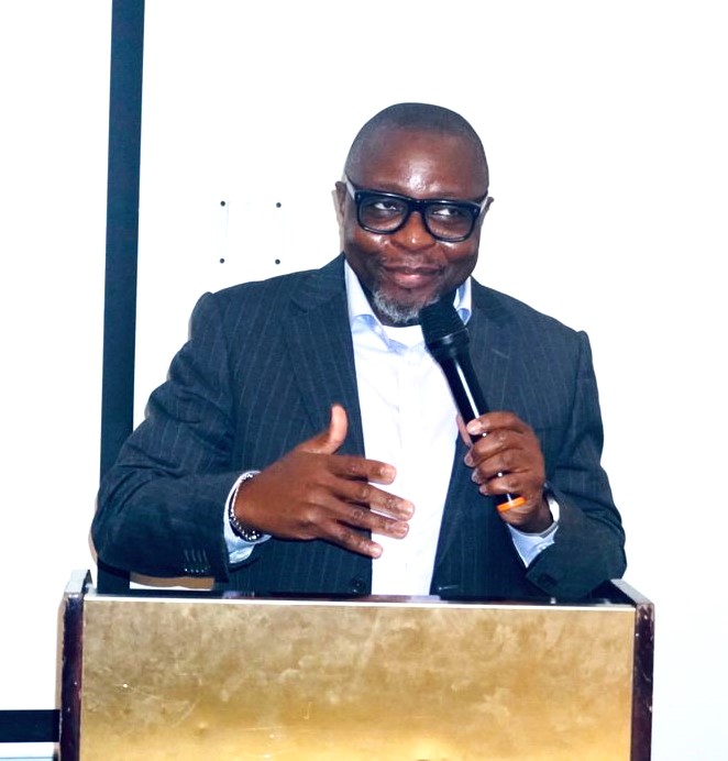 The Chief Executive Officer, Lagos State Lotteries and Gaming Authority, Mr. Bashir Are addressing the Gaming Operators during the Annual Casino and Gaming Machine Stakeholders’ Meeting held at The Radisson Hotel, Lagos.
