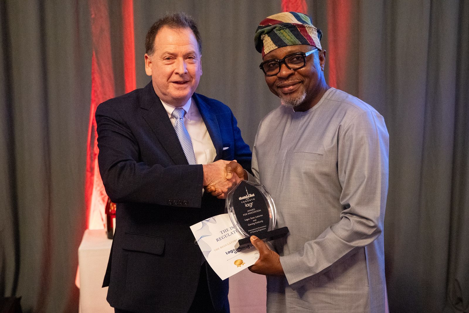 Regulatory Innovation Award – Lagos State Lotteries and Gaming Authority (LSLGA)